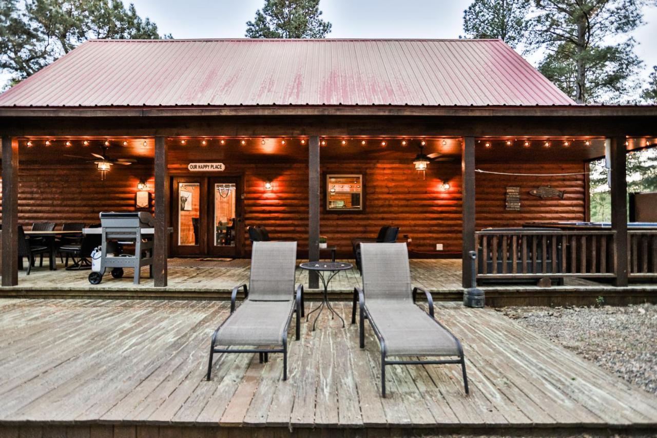 Texas Kind Of Way, Hot Tub, Fireplace, Covered Deck, Pool Table, Game Loft Villa Broken Bow Exterior foto