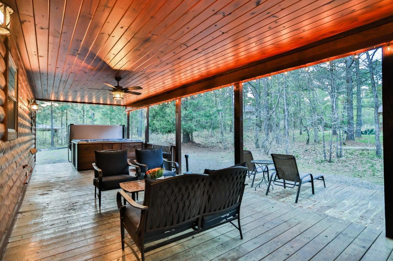 Texas Kind Of Way, Hot Tub, Fireplace, Covered Deck, Pool Table, Game Loft Villa Broken Bow Exterior foto